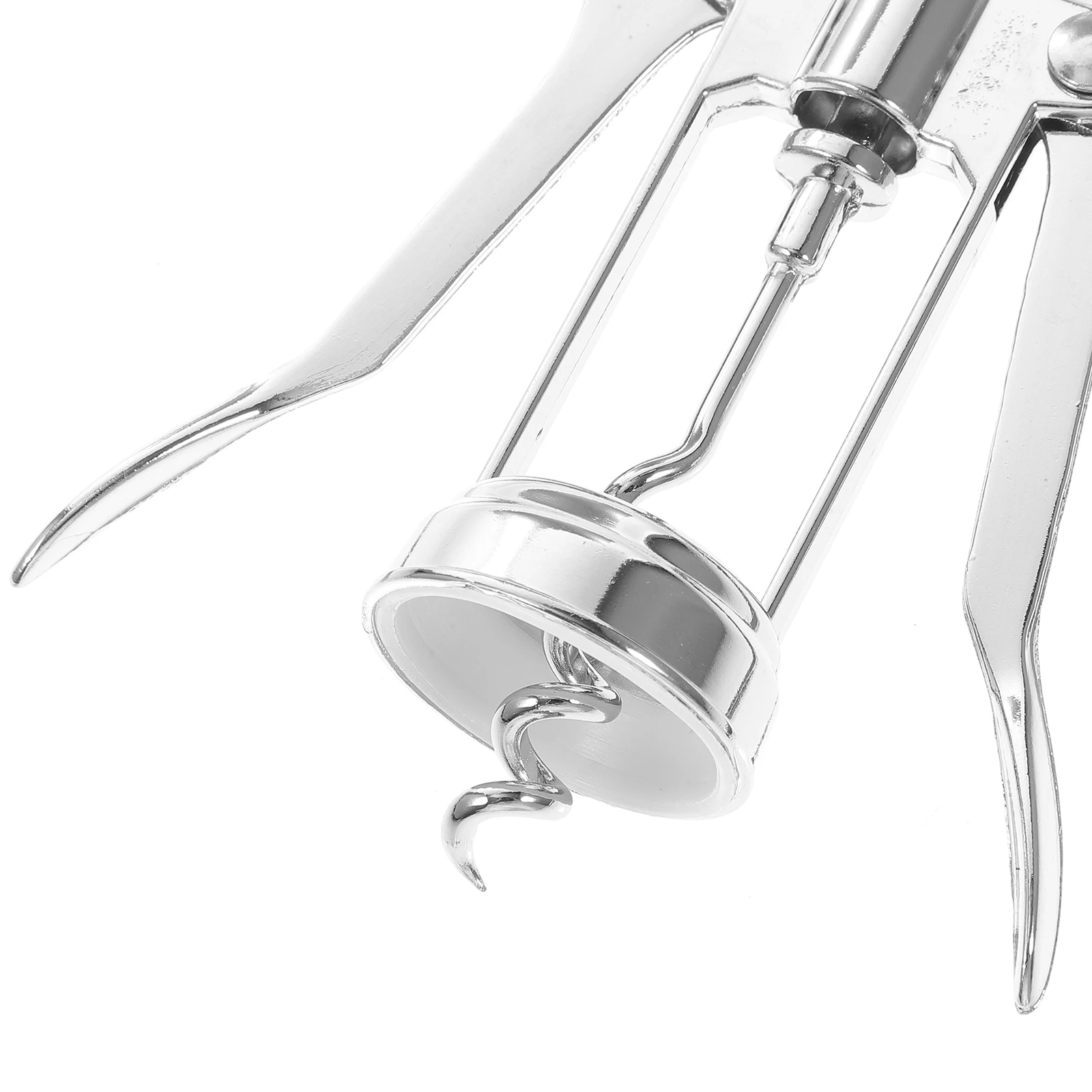 

Heavy Duty Wing Corkscrew Wine Bottle Opener Stainless Steel Manual Opener with Ergonomic Handle for Quick Effortless Opening At