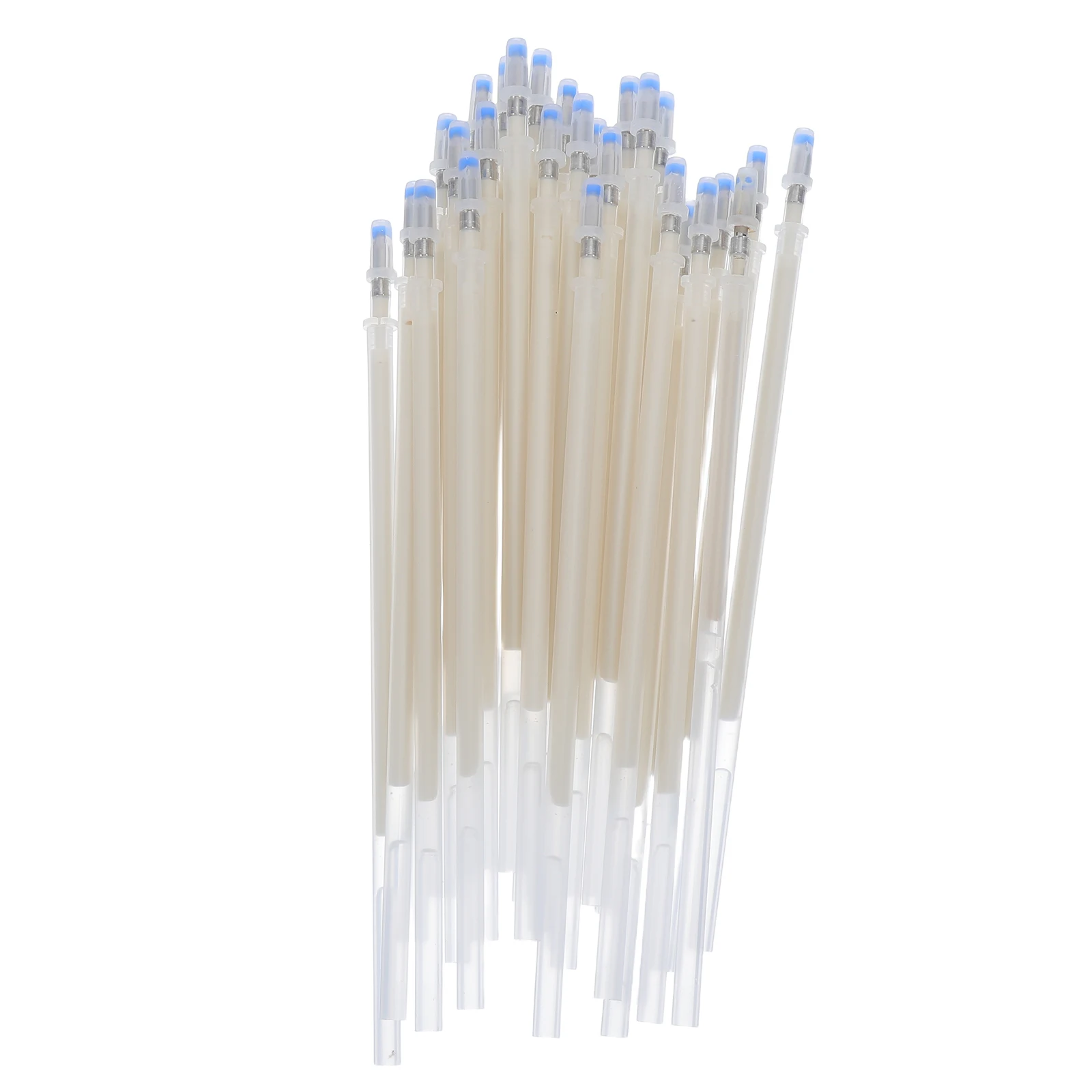 

100pcs Heat Erasable Pen Refills High Temperature Disappearing Ink For Fabric Marking Sewing Quilting Embroidery Dressmaking