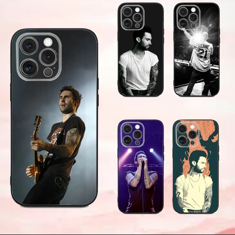 

A-Adams Singer Levines Phone Case For iPhone16,se4,15,14,13,12,11,Pro,X,XS,Max,XR,Plus,Mini Soft Black Cover