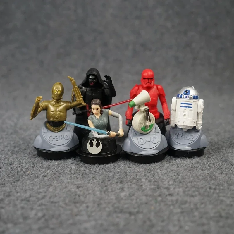 

Star Wars Kylo Ren Figurines R2-D2 C-3PO SITH TROOPER Action Figure Rey Collection Table Ornaments Children Birthday Gifts