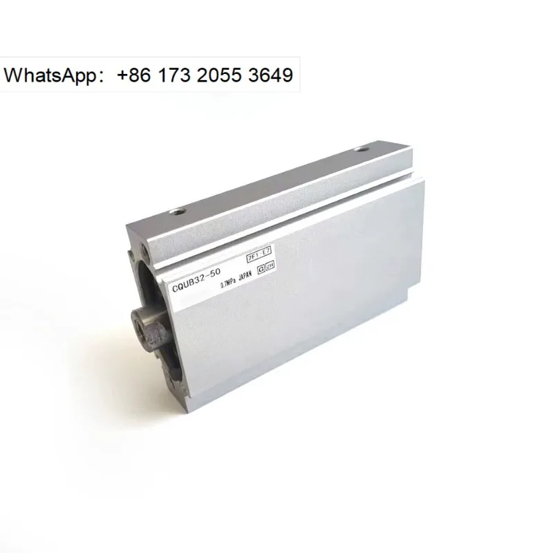 CQUB32/CQUB40-5M-10M-15M-20M-25M-30M-35M-40M-45M Flat Compact Pneumatic Cylinder High Strength Piston Rod 5-45mm Stroke
