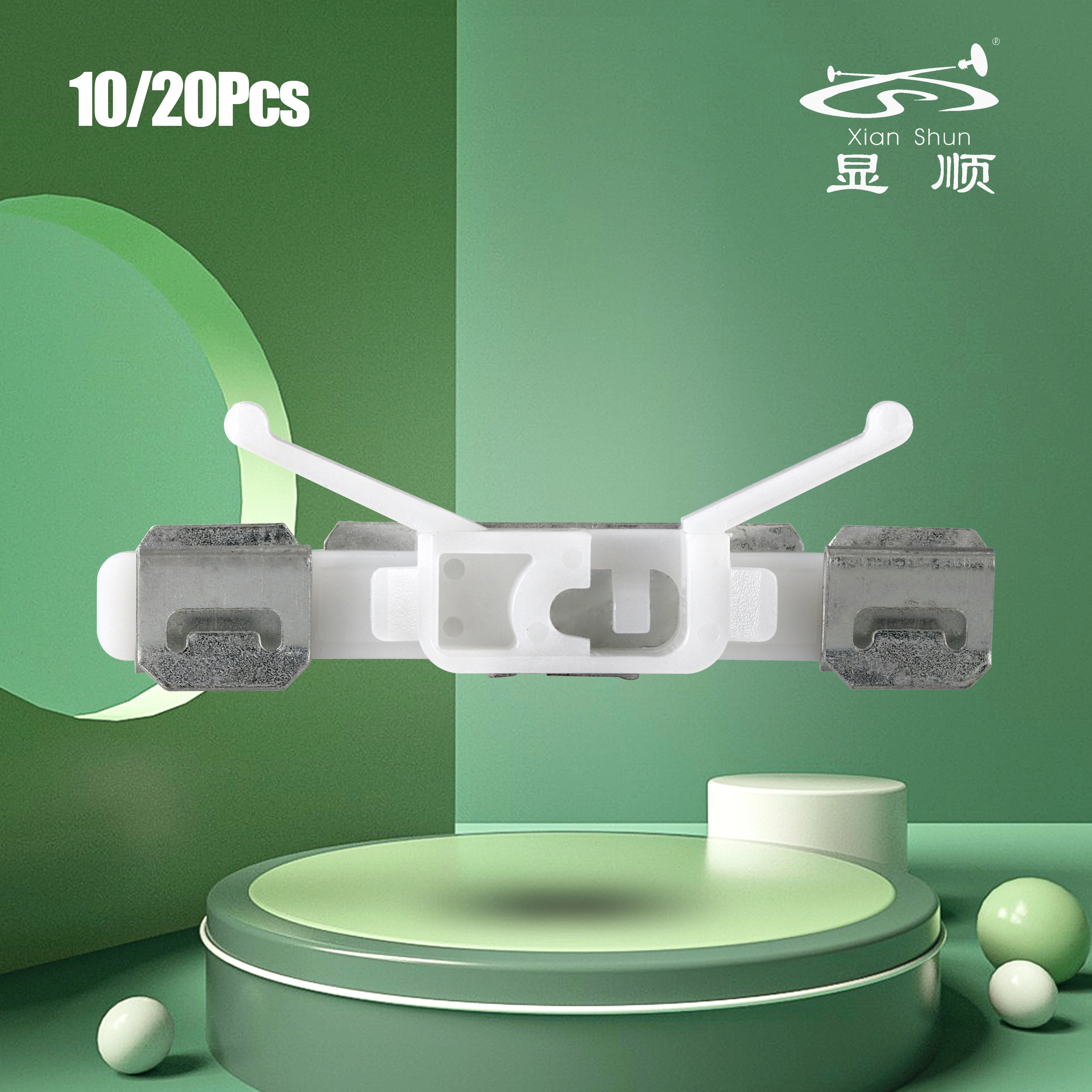 

10/20Pcs White POM+Metal Windshield Interior Replacement Parts Car Fastening Clips Car Accessories For Volvo 164283 30753556