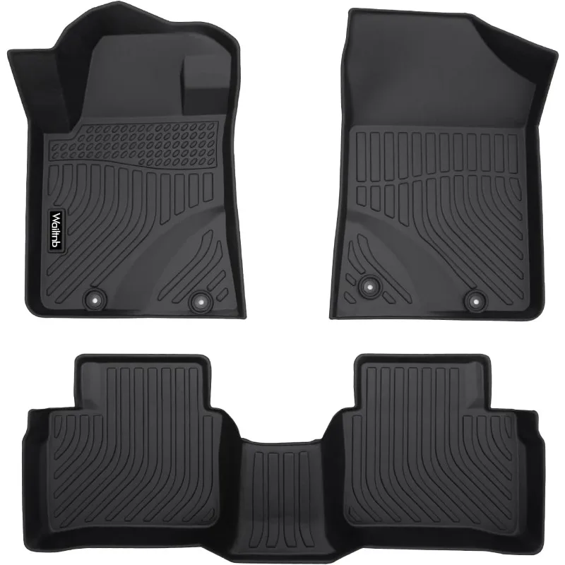 

US Floor Mats Custom for Nissan Altima 2014-2018 All Weather Protection TPE Waterproof Non-Slip Durable Liners Fits Front& 2nd