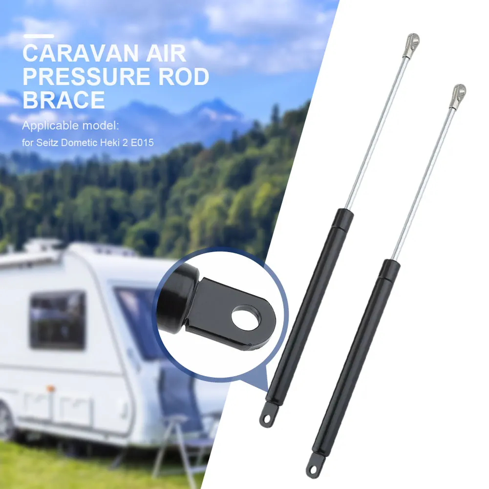 1Pair Shock Absorber Steel Caravan Gas Spring Struts Durable Hydraulic Support Strut Bar Portable for Seitz Dometic Heki 2 E015