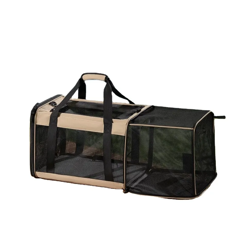 

Прочная сумка-переноска для собак и кошек с индивидуальным дизайном, одобренная авиакомпаниями, мягкая сумка-тоут для домашних животных для кемпинга