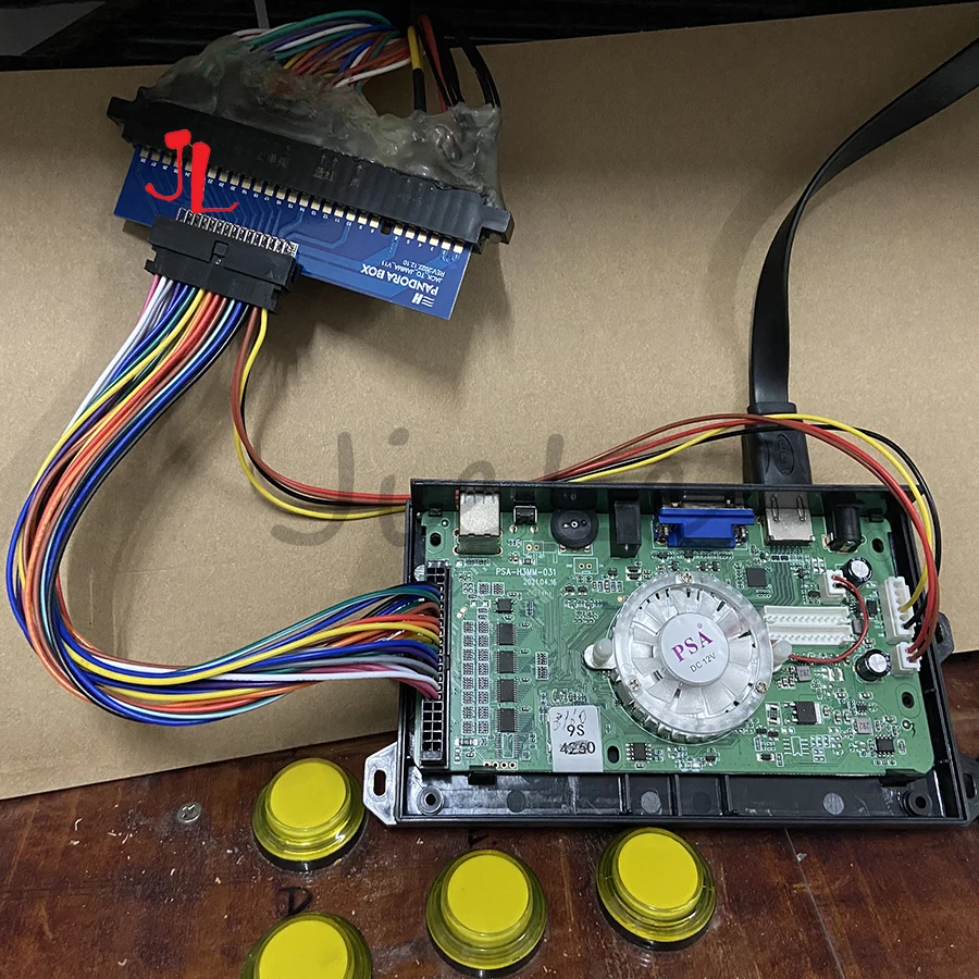 Converter Board Wire Harness, Convert Family Version to Jamma Version, Newest, for Pandora Box 6 Arcade Cabinet Machine