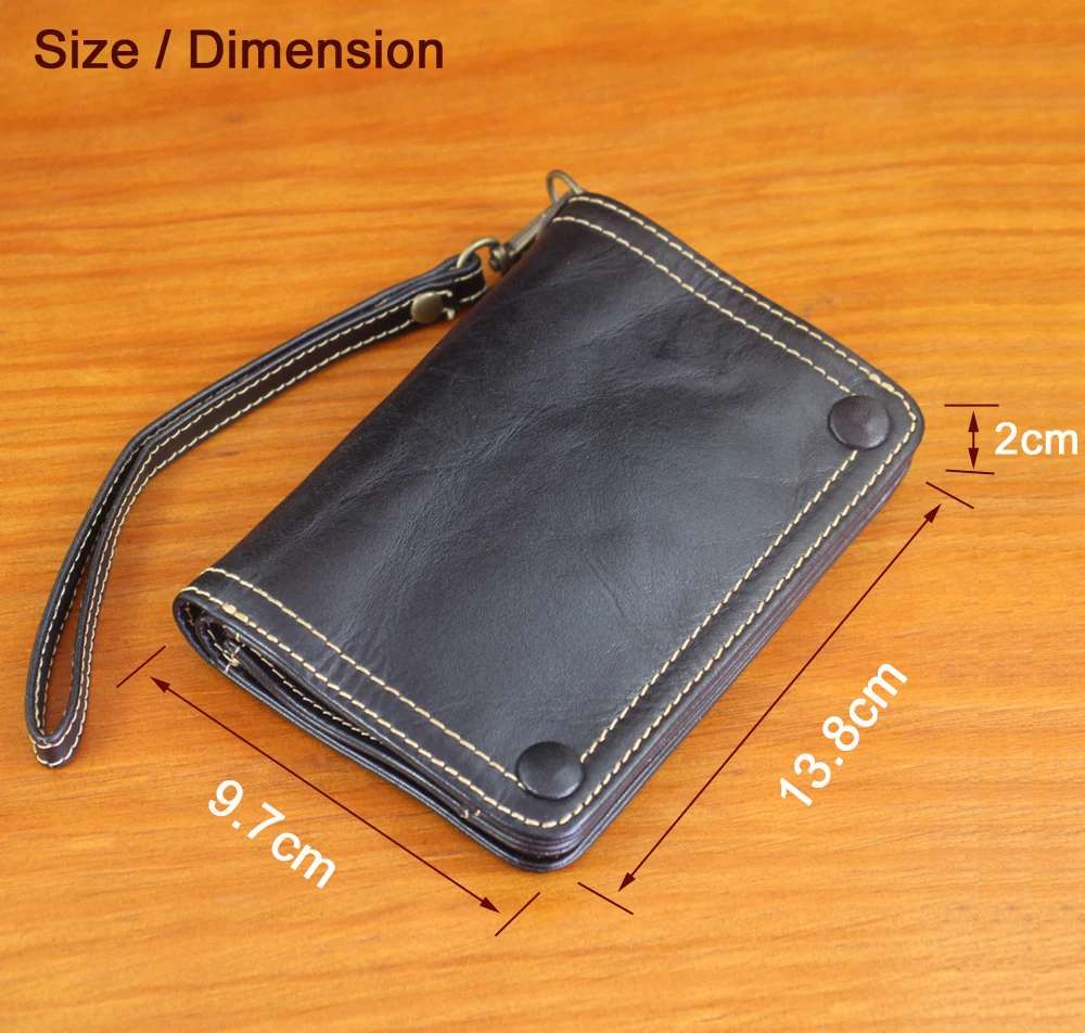 Luxury Italian Genuine Leather Men Wallet Clutch Purse Male Money bag with coin pocket large capacity Card holder wallet Bifold