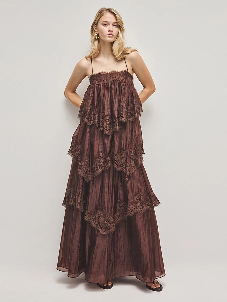 

Женское платье без рукавов Whatiwear: Элегантное летнее платье с жаккардовым узором, пэчворком и многоярусной юбкой. Модное, стильное, для вечеринок, пляжа, отпуска и клуба.