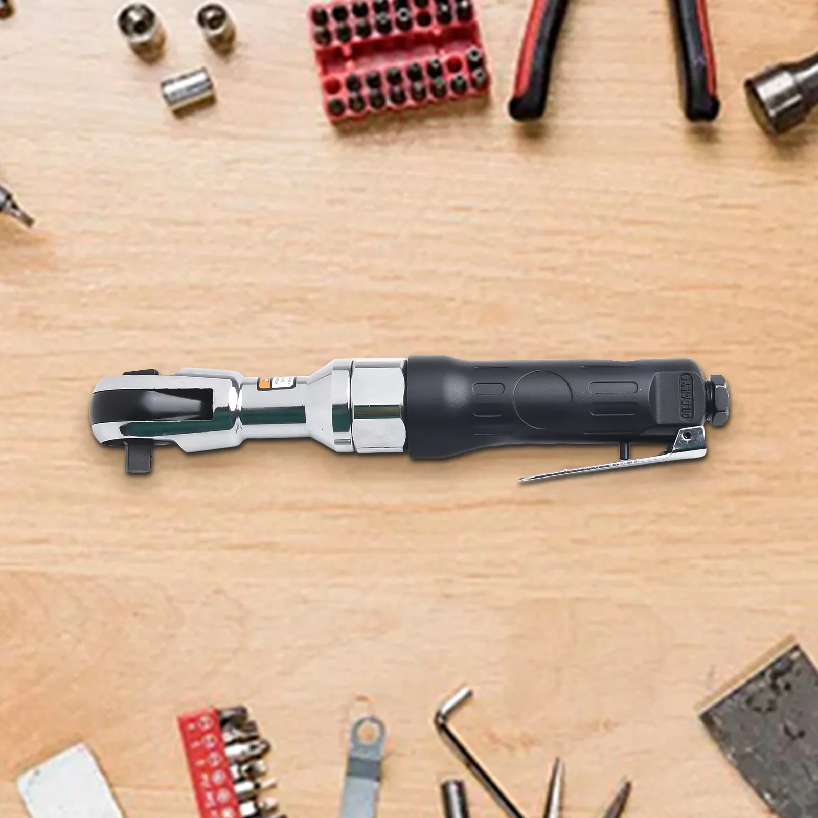 With Connector Air Ratchet Wrench Wrench Auto Wrench Pneumatic 3/8inch 1/2inch Repair Pneumatic Tools Spanners