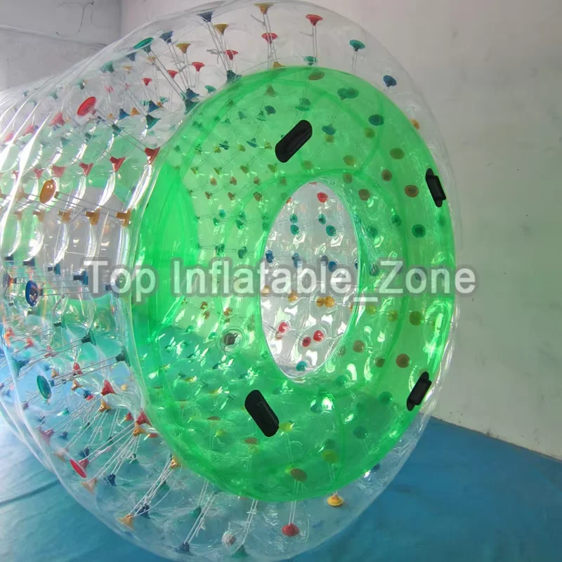 Rueda de agua inflable, rodillo de agua inflable para piscina, bola de rodillo de agua, bolas de agua inflables