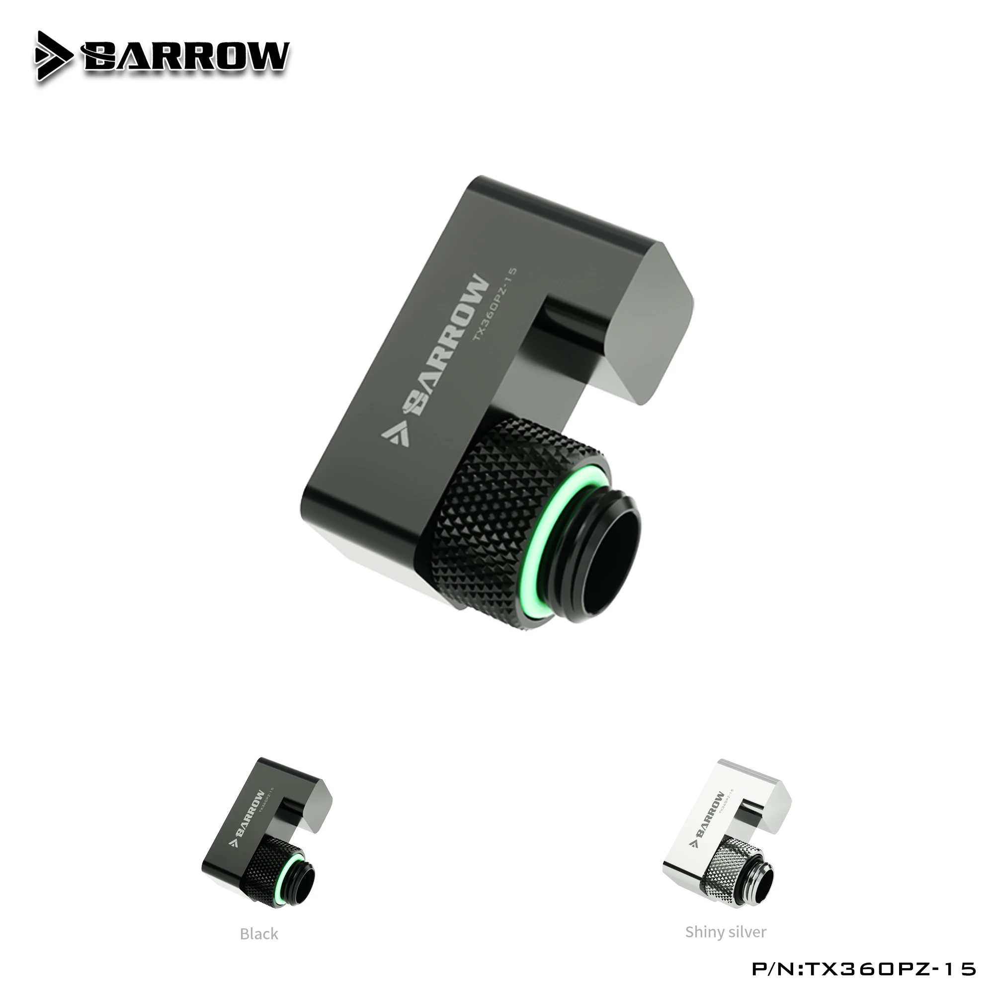 

Barrow G1/4 Rotary Offset Adjustment Connector Functional Accessories Trolley Support Water Tank Pipe Connection Accessories