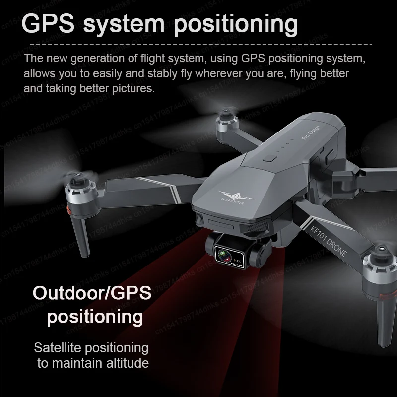 KF101 MAX-S / KF101 MAX1 GPS Drone 4K Camera with 3-Axis EIS Anti-Shake Gimbal Professional Quadcopter Brushless WiFi FPV Dron