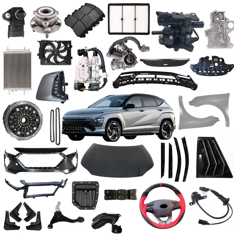 High Quality Full Body Kit Bumper Grille Hood LED Headlights Accessories For Hyundai Kona Electric