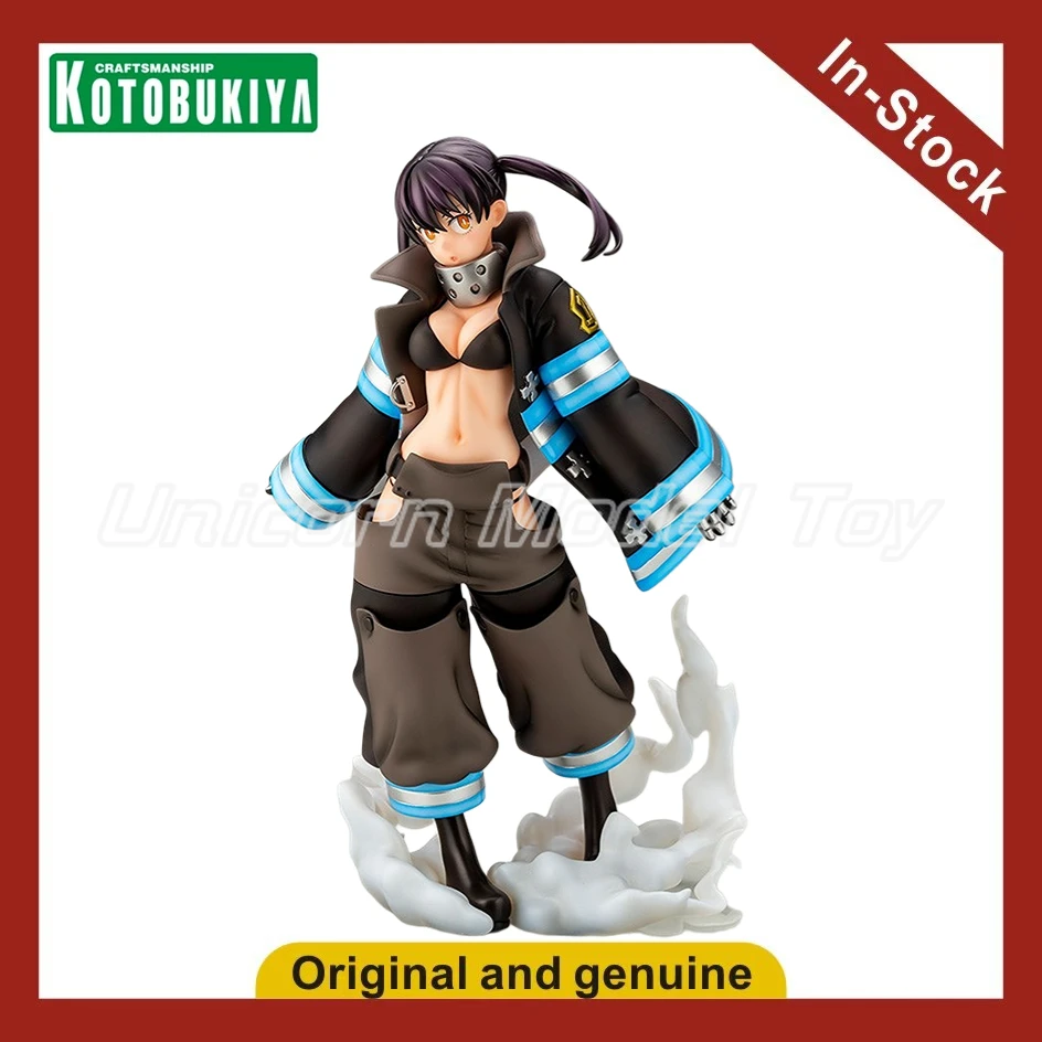 

【UA】 Оригинальные фигурки KOTOBUKIYA ARTFX J Yanyan Fire Brigade Huanguda 1/8, аниме-модели, игрушки, подарки, коллекция