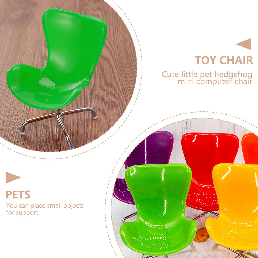 

Mini Furniture Tiny Chairs Home Furnishings Computer Dollhouse Miniature Accessories for Sofa