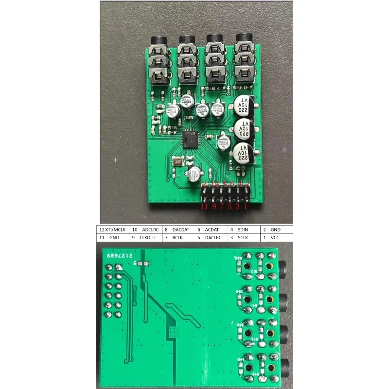 WM8731 Audio Conversion Digital Module Audio Codec Module Decoding