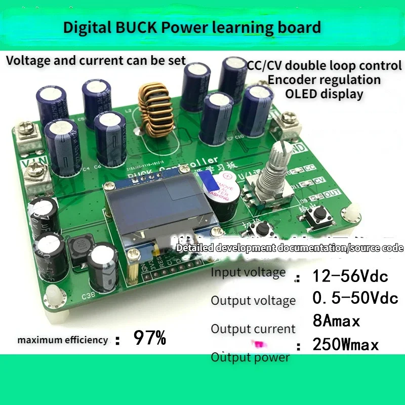 STM32F030 Digital Power Learning Board Development Board Synchronous Buck Converter BUCK