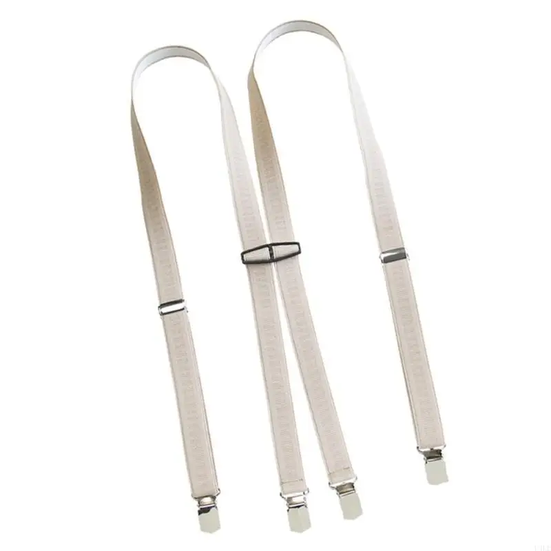 U4LE Hosenträger für Männer und Frauen, Unisex, mit Metallclip und elastischen Trägern für Arbeit und Freizeit, klassische