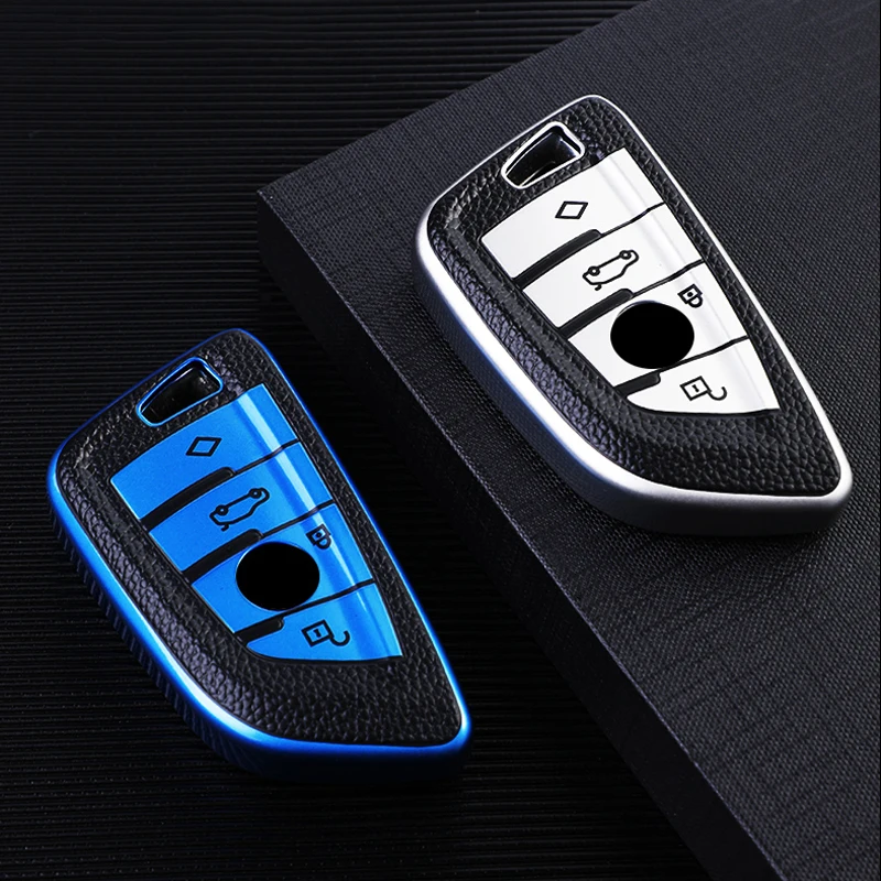 Чехол для брелока из ТПУ с 4 кнопками для BMW F30 F11 X3 F25 Серия 1 E39 X4 G20 X5 G05 F40 X6 F44 216 X1 G30 320i