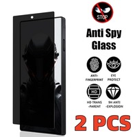 2PCS Anti-Spy Privacy Protective Tempered Glass for ZTE Nubia Z70S Ultra Z60 Ultra RedMagic 10 Air/10 Pro+ 8/9 Pro+/9s Pro Film