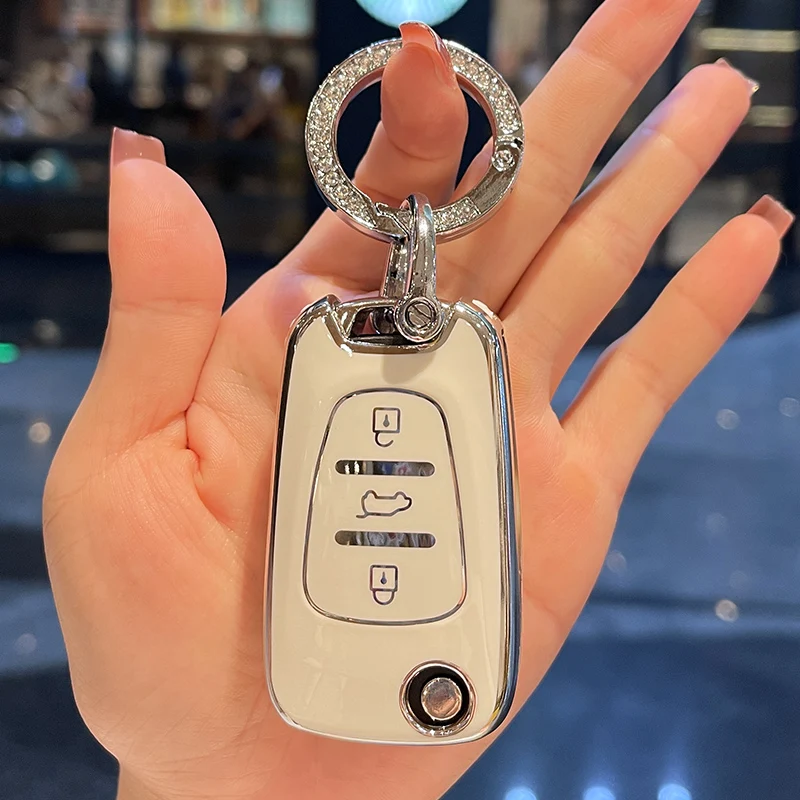 

Soft TPU Car Key Case Cover for Hyundai I20 IX25 IX35 IX45 I10 I20 I30 HB20 Elantra Solaris Sonata Santa Fe Sport Tucson