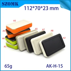 1Piece 112*70*23 mm SZOMK Customizable ABS Plastic housing enclosure for PCB design electronic shell instrument box