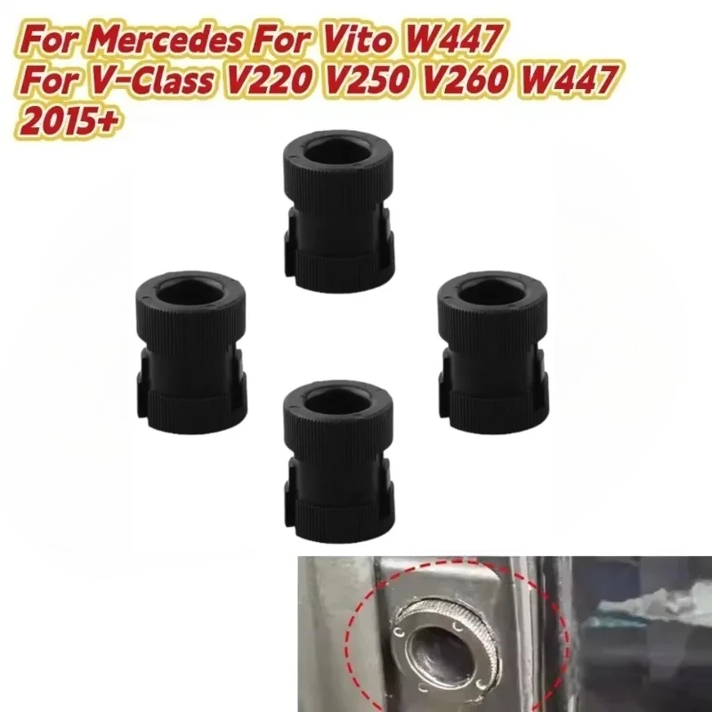 4X For Mercedes For Vito W447 2015-2021 For V-Class V220 V250 V260 W447 2015 Car Middle /Door /Abnormal Noise Elimination Block