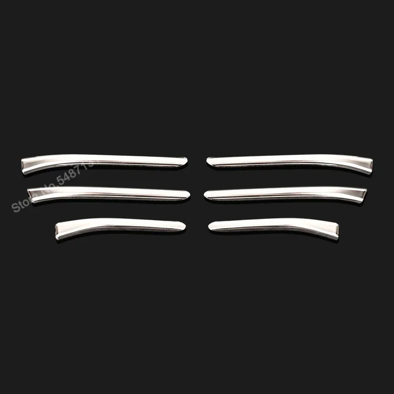 Car Front Fog Light Lamp Trim Foglight Decoration Cover Sticker for Volkswagen VW ID 4 ID4 Accessories 2020 2021