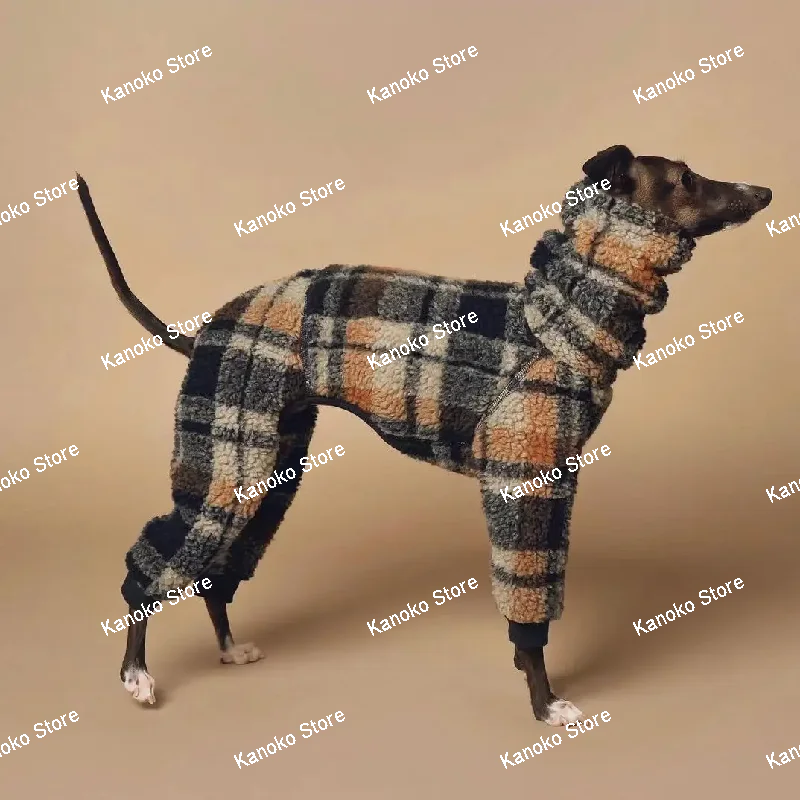 

Turtleneck Double-sided Velvet Pet Sweater Small and Medium Dog Clothes Schnauzer Whybit Greyhound Clothes Dogs Accesorios