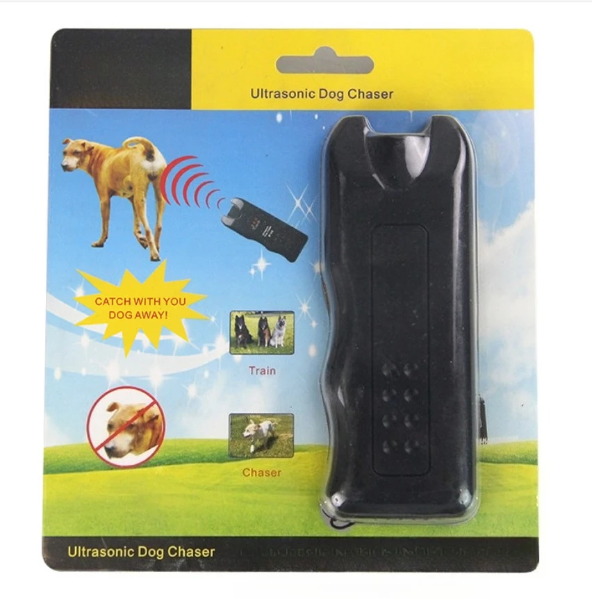 بالموجات فوق الصوتية الكلب المطارد بعيدا الدفاع عن النفس السلامة الذئب توقف العدوانية الحيوان الهجمات رادع مبيد الحشرات الدفاع مصباح يدوي عصا #5