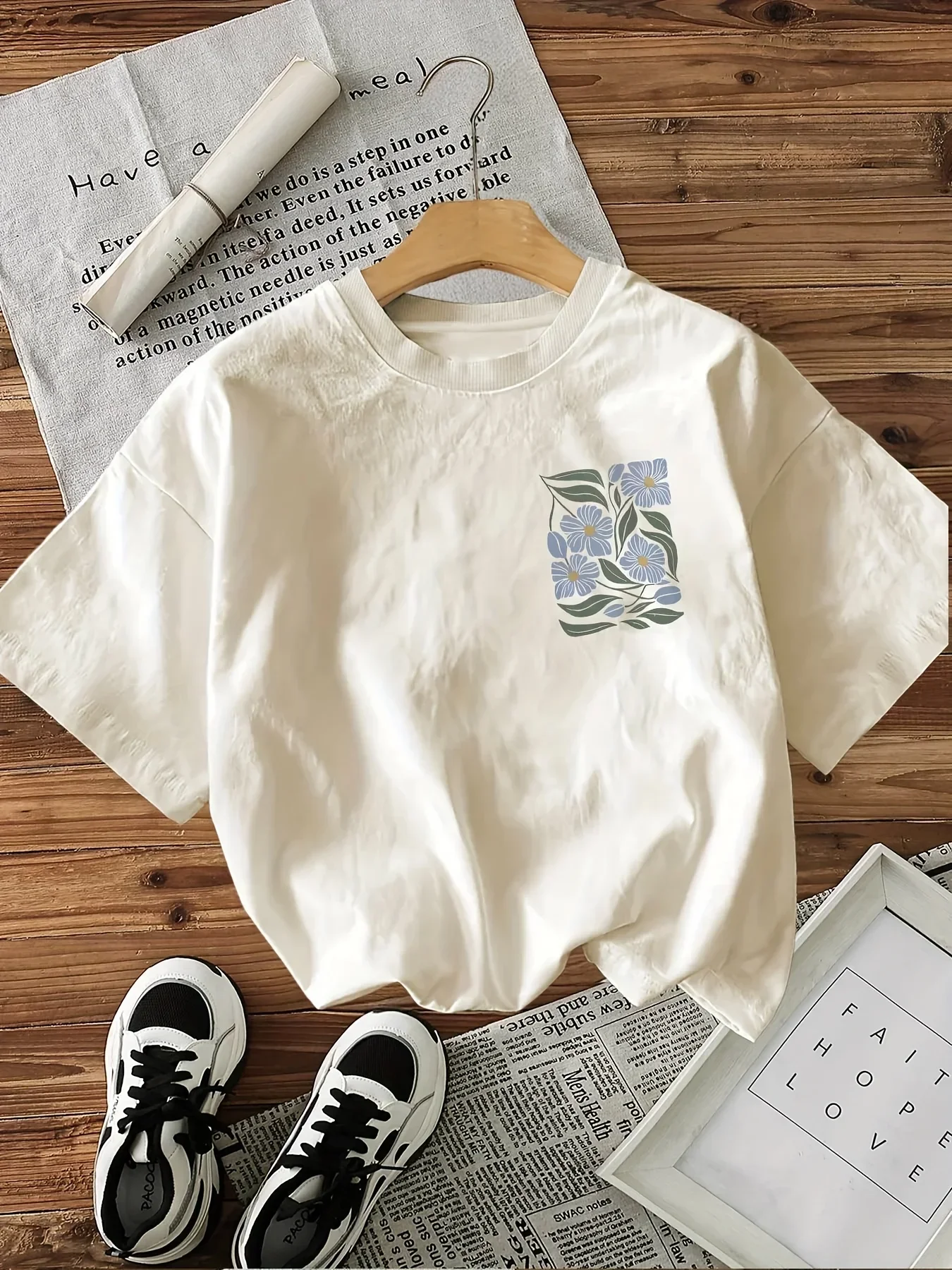 

Новая женская футболка больших размеров с принтом, повседневная свободная модная футболка с коротким рукавом, мягкая, удобная и дышащая, для спорта на открытом воздухе