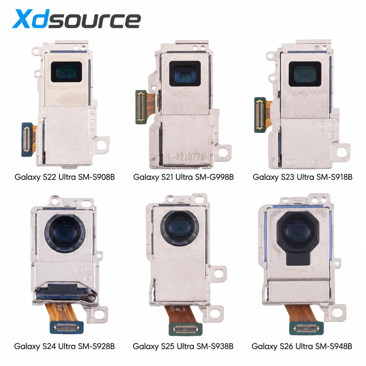 Back Facing Periscope Telephoto Camera For Samsung Galaxy S21 S22 S23 S24 S25 S26 Ultra 5G, S23 Ultra Camara Replacement