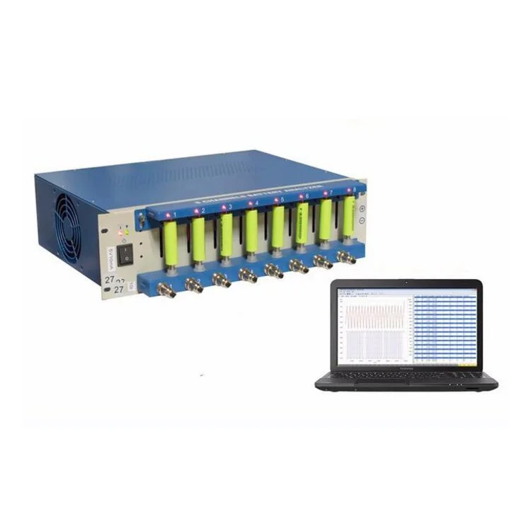 High Precision 8-Channel Lithium-Ion Battery and Tester - Includes Software and Laptop for Lab Use