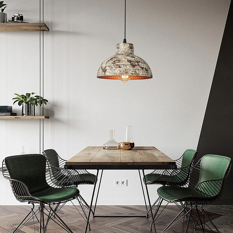 Plafonnier suspendu de Style industriel et rétro, luminaire créatif, fait à la main, idéal pour une Table de Bar, une chambre à coucher ou un Restaurant