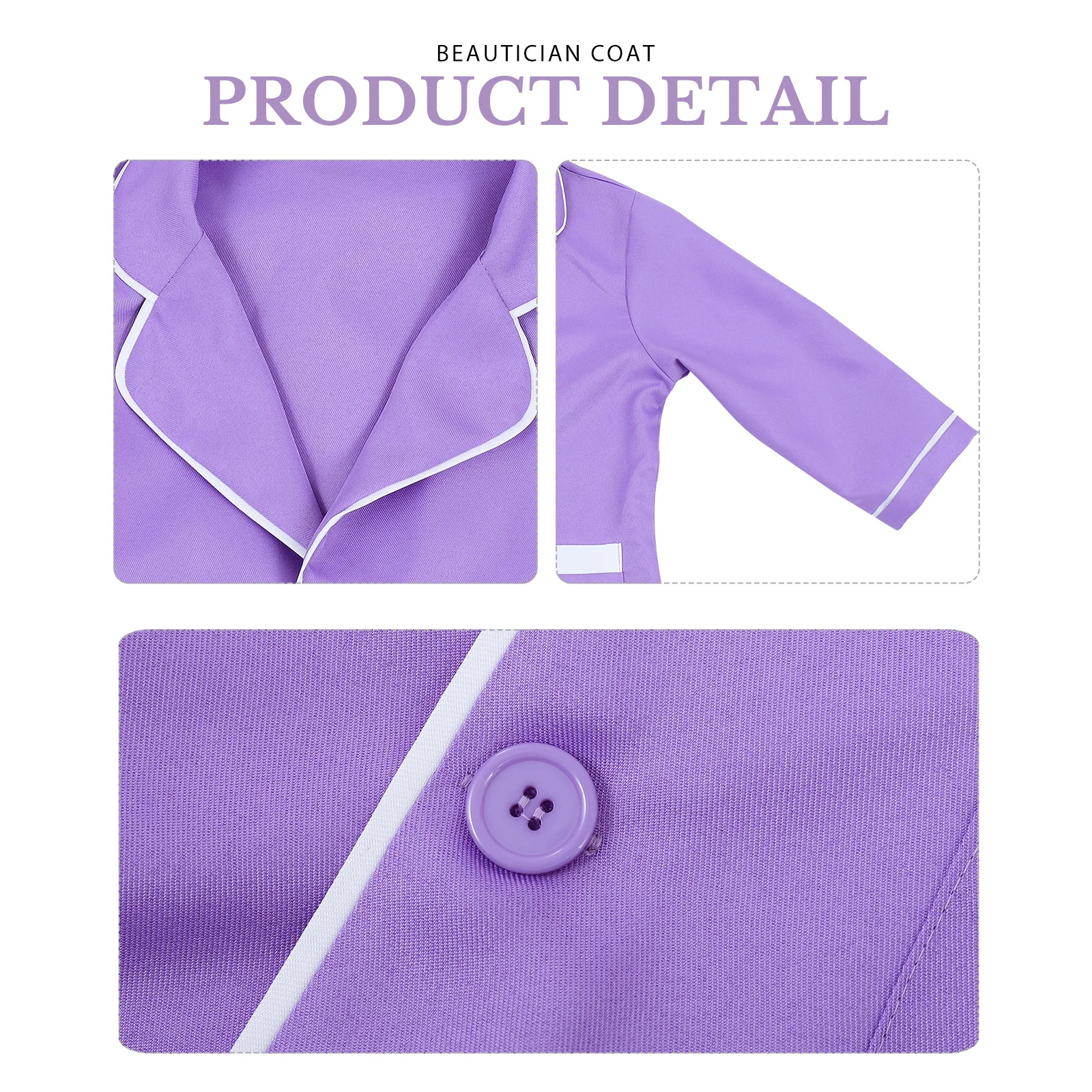 Vêtements de travail pour Salon de beauté, robe de Salon de coiffure respirante et Durable de qualité supérieure, taille unique, protection des taches, lavage facile, séchage rapide