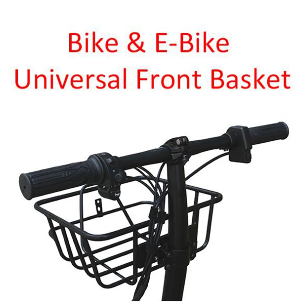 

A89E-Bicycle Front Basket Bicycle Basket Bicycle Luggage Rack Bike Baskets For Women For Bicycles And Electric Bicycles