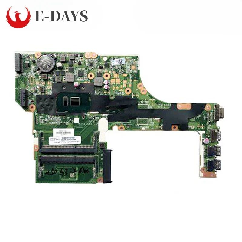 For HP ProBook 450 G3 470 G3 Laptop Motherboard DA0X63MB6H1 Notebook Mainboard With I3-6100 I5-6200U I7-6500U CPU DDR3 UMAhigh Q