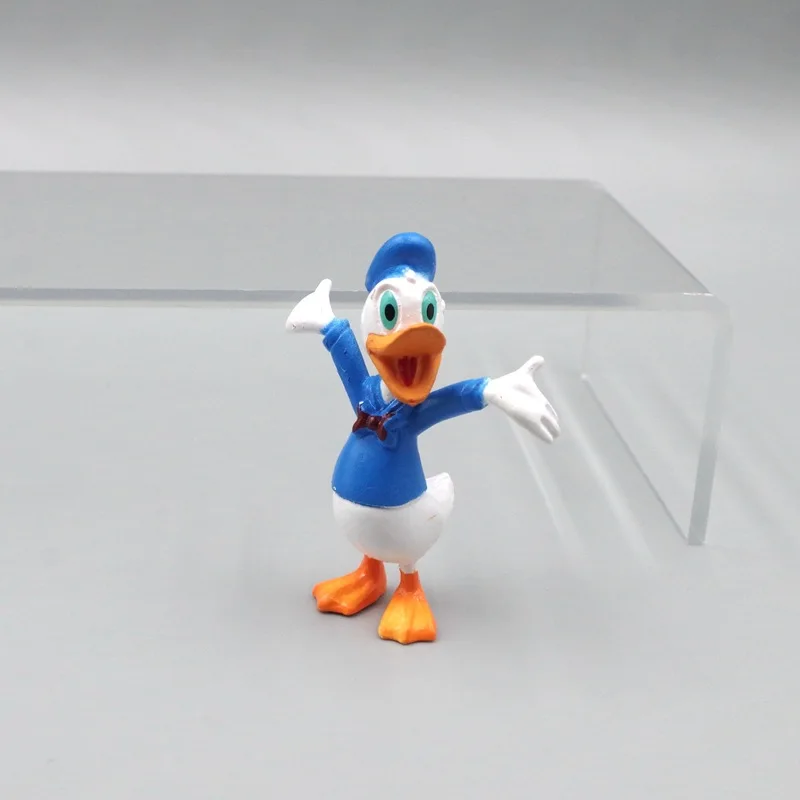 6 قطعة/المجموعة ديزني ميكي ماوس أرقام ميني بولي كلوريد الفينيل نموذج موضة أنيمي دمية كعكة الديكور هدايا عيد ميلاد الأطفال