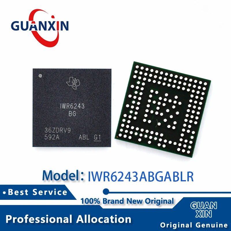 

100% New IWR6243ABGABLR IWR6243ABGABL Marking IWR6243BG FCCSP-161 IWR6243A
