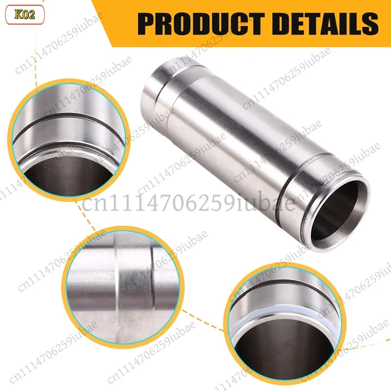df df Inner Cylinder Sleeve 248210 with 2 Sealing Rings for Graco 1095 1595 5900 Airless Paint Sprayer, Replacement Parts