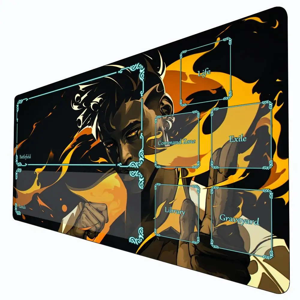 

E-sports games valorant Magic Card Gaming Mat with zone mtg playmat desk mat Commander Playmat suitable for game gathering