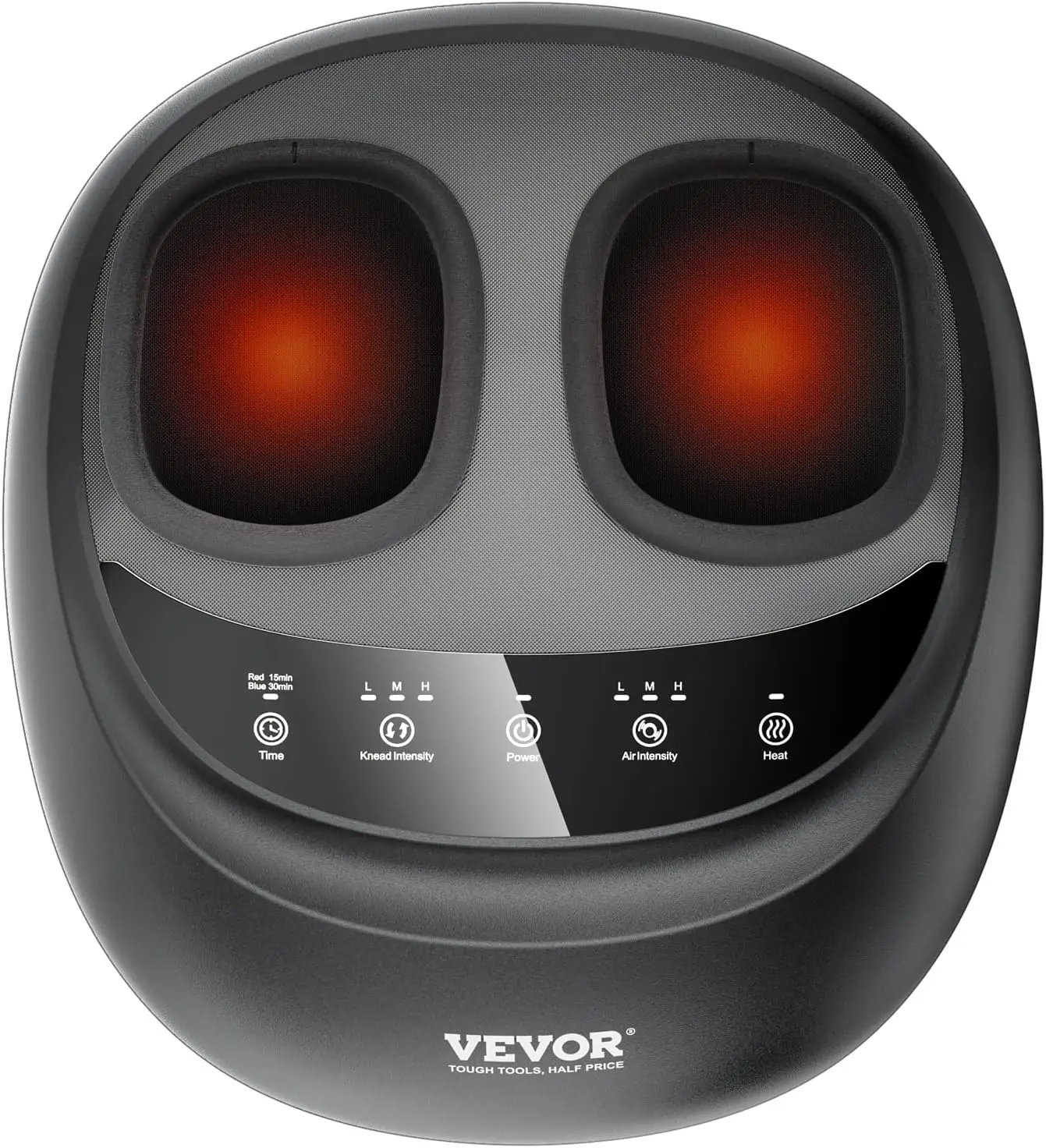 

Foot Massager Machine with Heat, Deep-Kneading, Compression, and Shiatsu for Plantar Fasciitis, Neuropathy