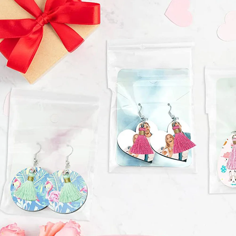 

1 set 1 Set Of Ear Ring Pendants Kit Diy Earring Hooks Handmade Blanks Jewelry Making Material Sublimation Earrings Craft Supply