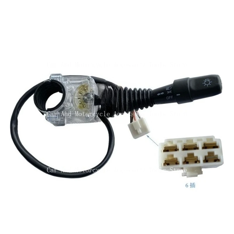 

Аксессуары для вилочных погрузчиков, подходящие для JK804A-HC Heli Longgong Hyundai, 6-контактный переключатель указателя поворота с одной ручкой