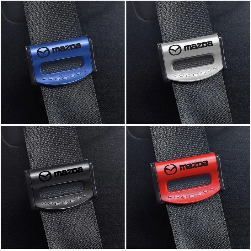 

2pcs Car Seatbelt Buckle Clip For Mazda CX-4 CX-5 Mazda 6 Anti Slip Seat Belt Stopper Adjuster Auto Accessories