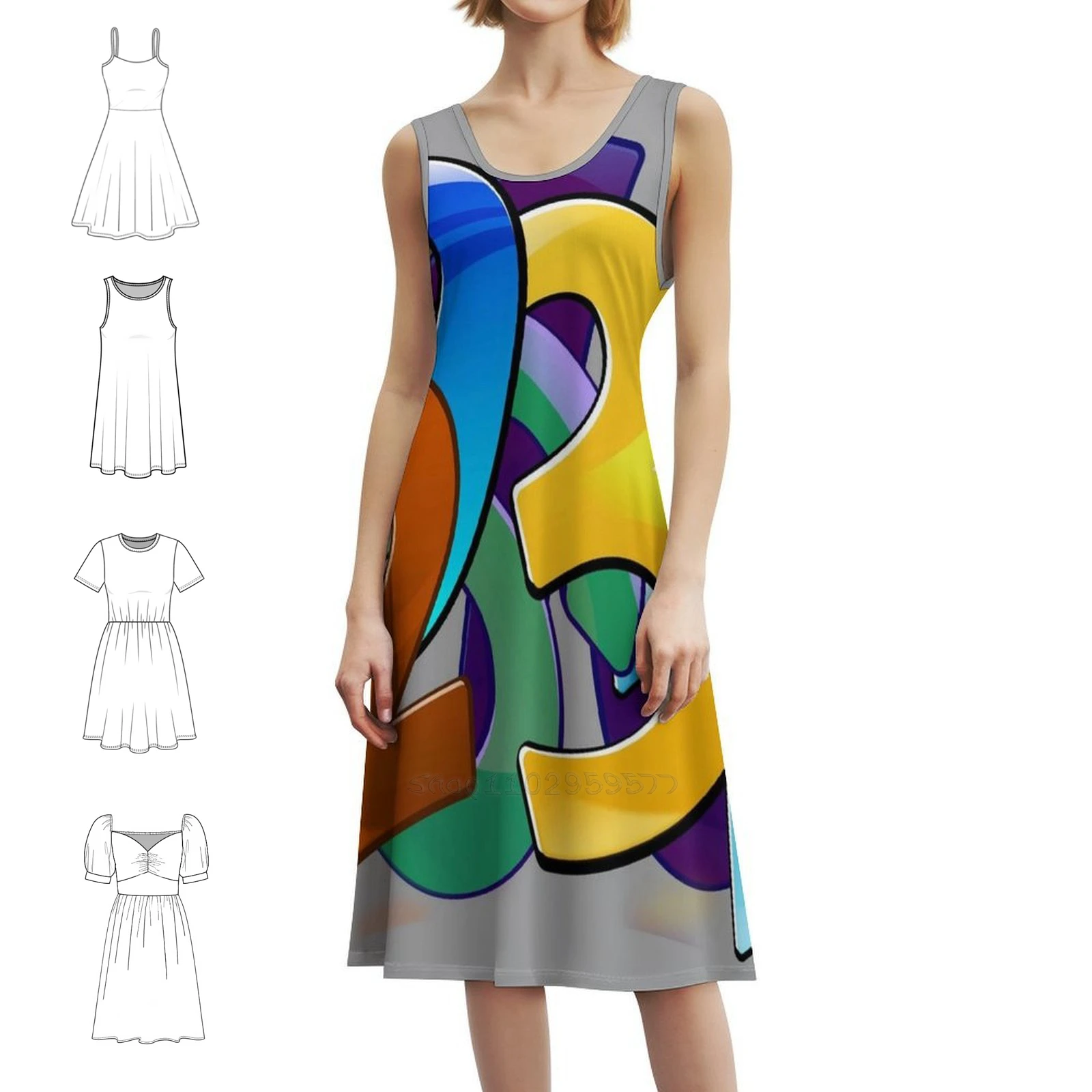 أرقام فستان عطلة مثير للنساء حفلة الشاطئ عيد ميلاد فستان قصير أرقام العد التنازلي عدد 1 جميع أرقام الملابس النسائية