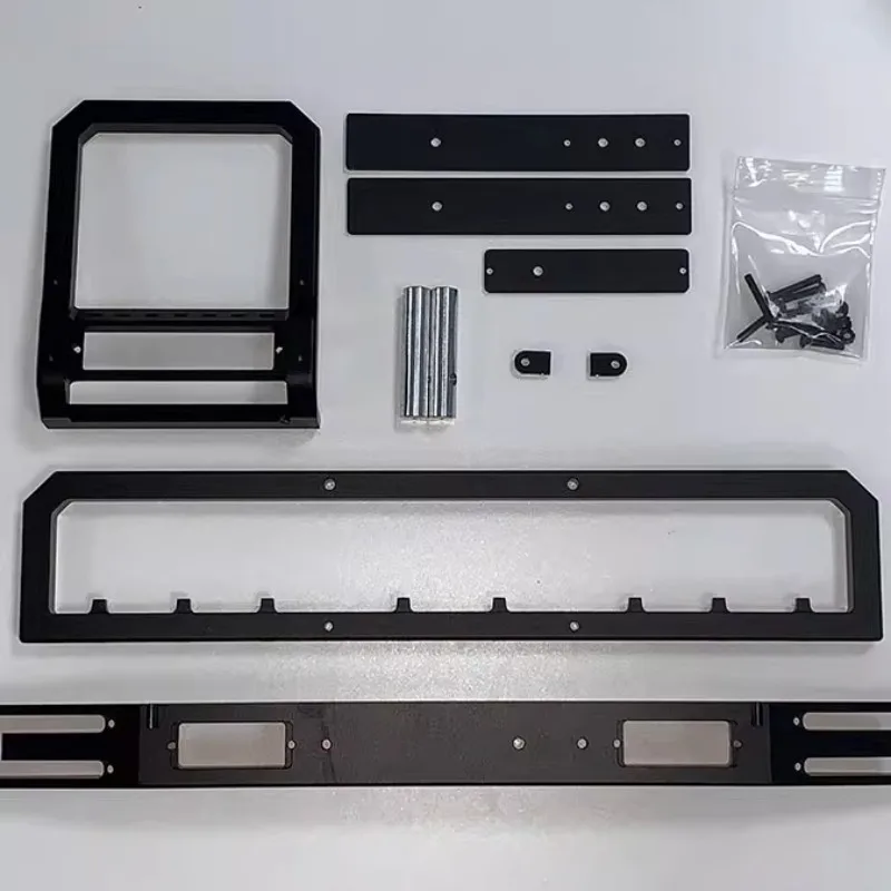 

1/6 CROSSRC Dinosaur RC Crawler Metal Front Bumper Guard - 6061 Aluminum Alloy for Thunder Dragon & Stegosaurus Upgrade Parts