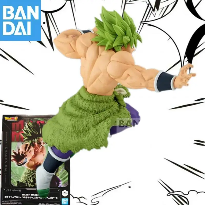 

Bandai Namco Banpresto Dragon Ball Match Makers Broli Vs Gogeta ПВХ в наличии оригинальная фигурка модель коллекционная игрушка в подарок