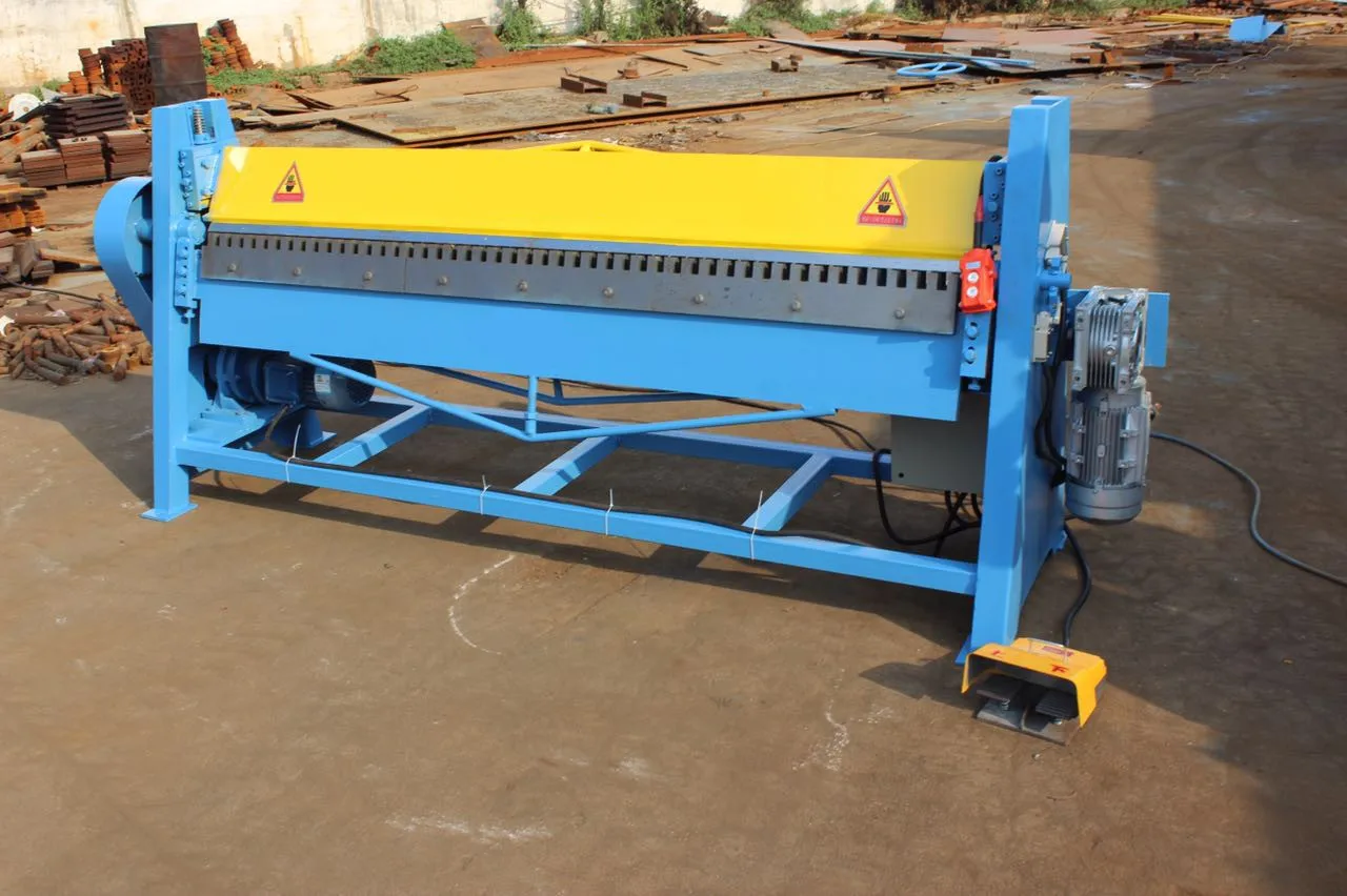 Square Hvac Duct Sheet Metal Bending Machine Electric Folding Machine for Metal Plate