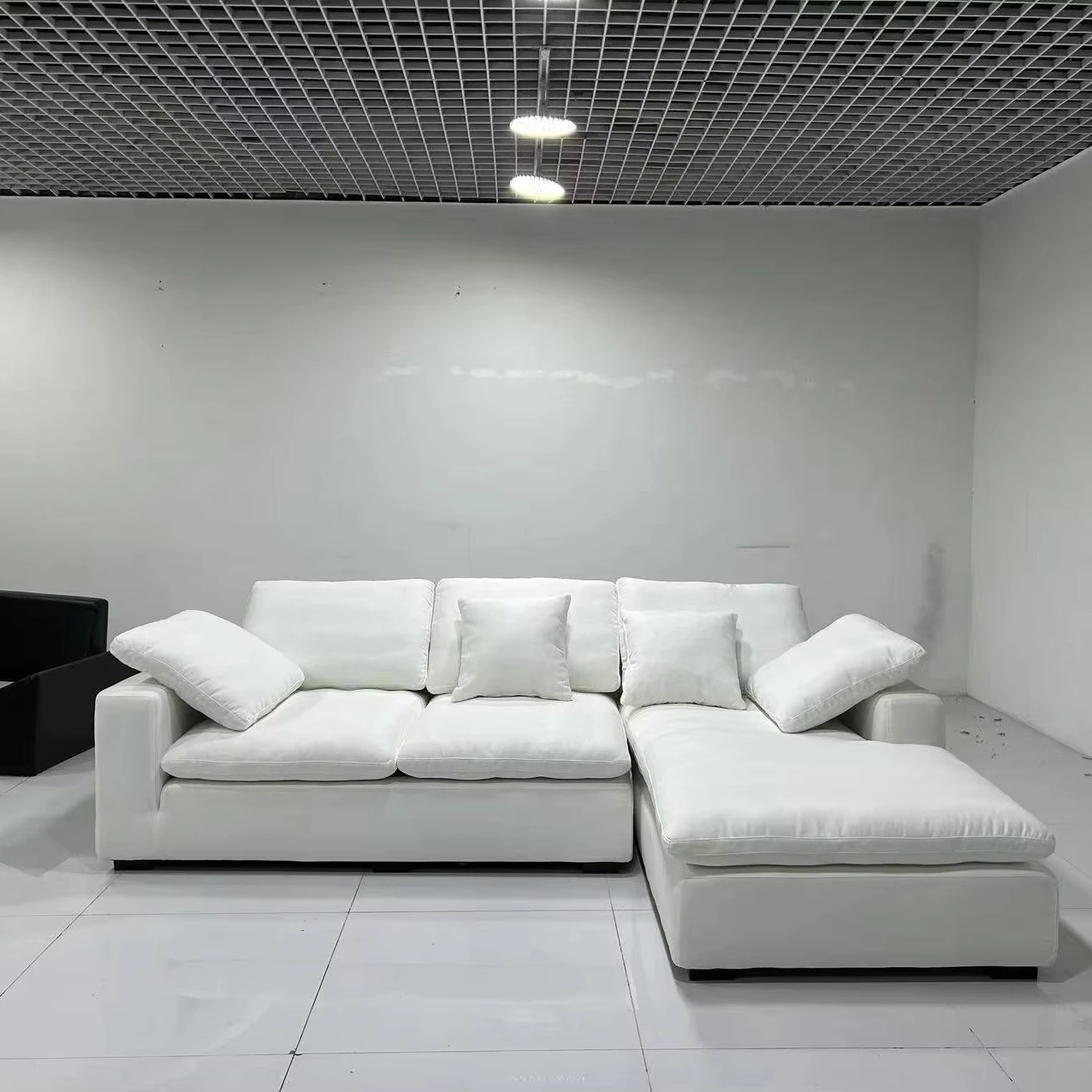 

Wholesale of New Products Minimalist Cloud Sofa Set Furniture L Shape Sectional Couches Chaise Lounge Sofas